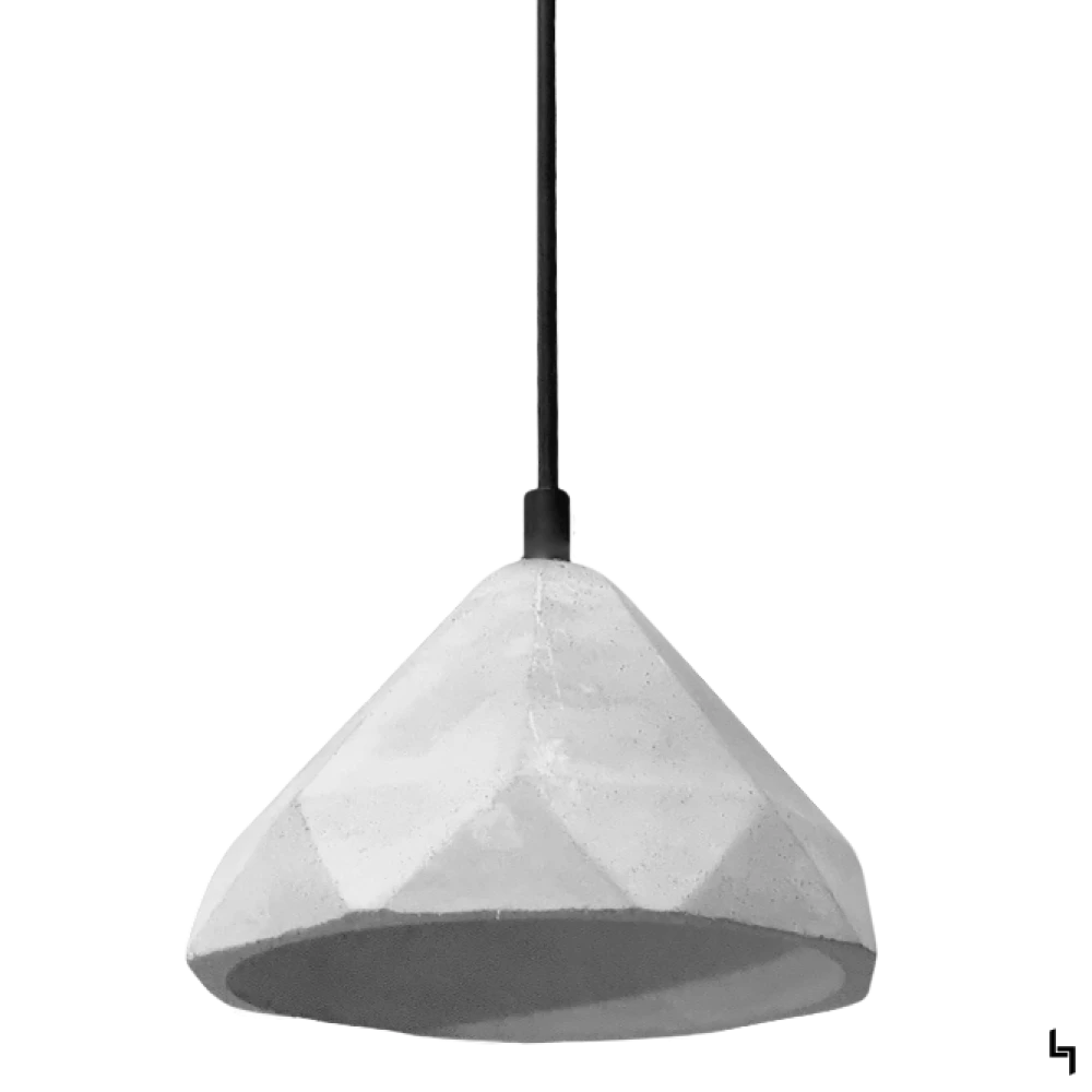 COLGANTE CEMENT WOOD LAMP