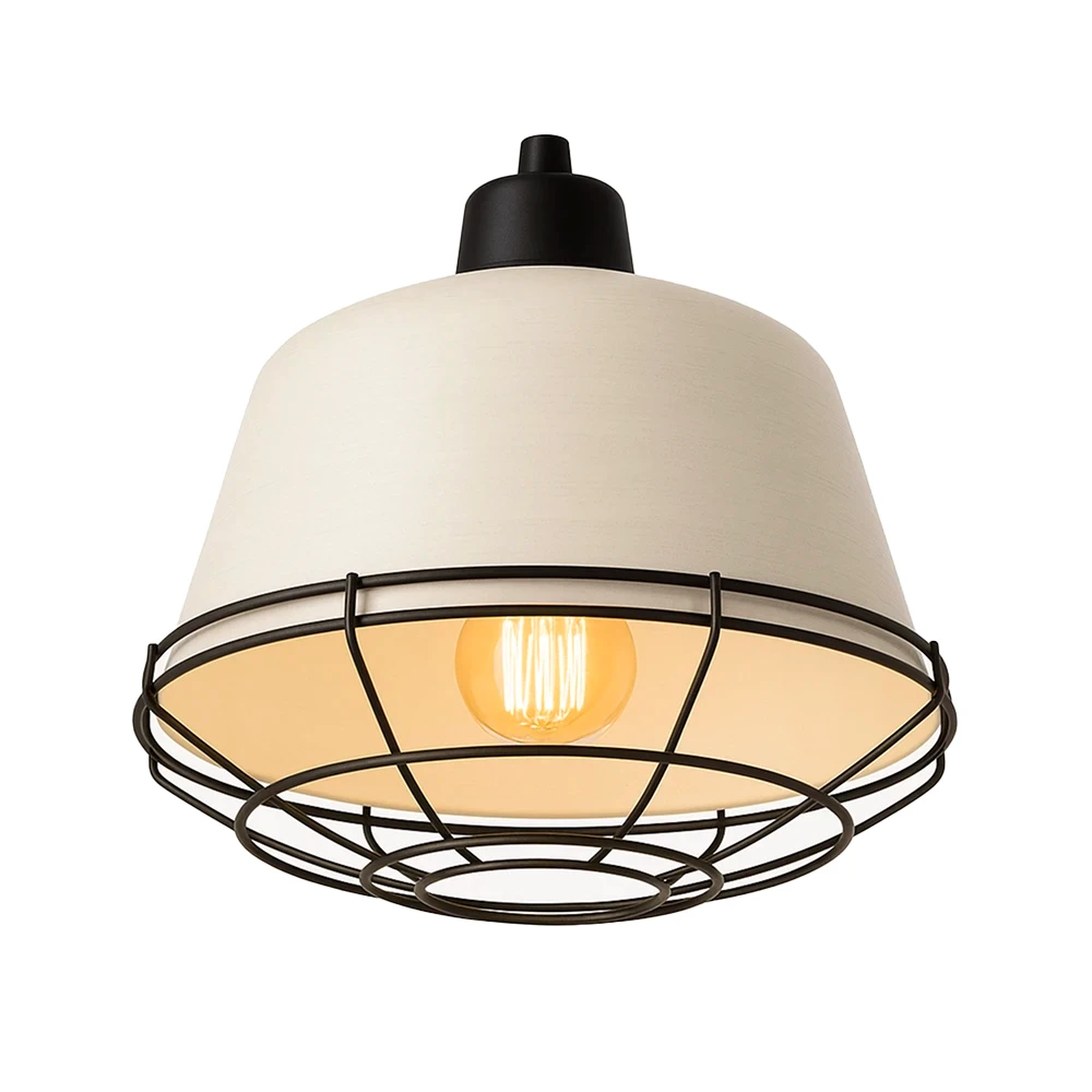 COLGANTE RETRO LL-83053/1W+BK 34*105CM