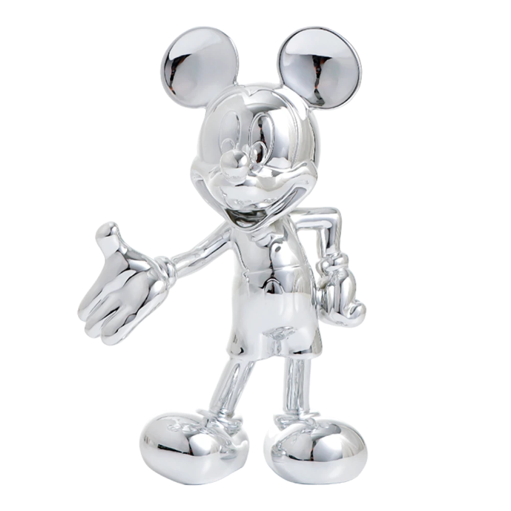 MICKEY MOUSE SCULPTURE SILVER