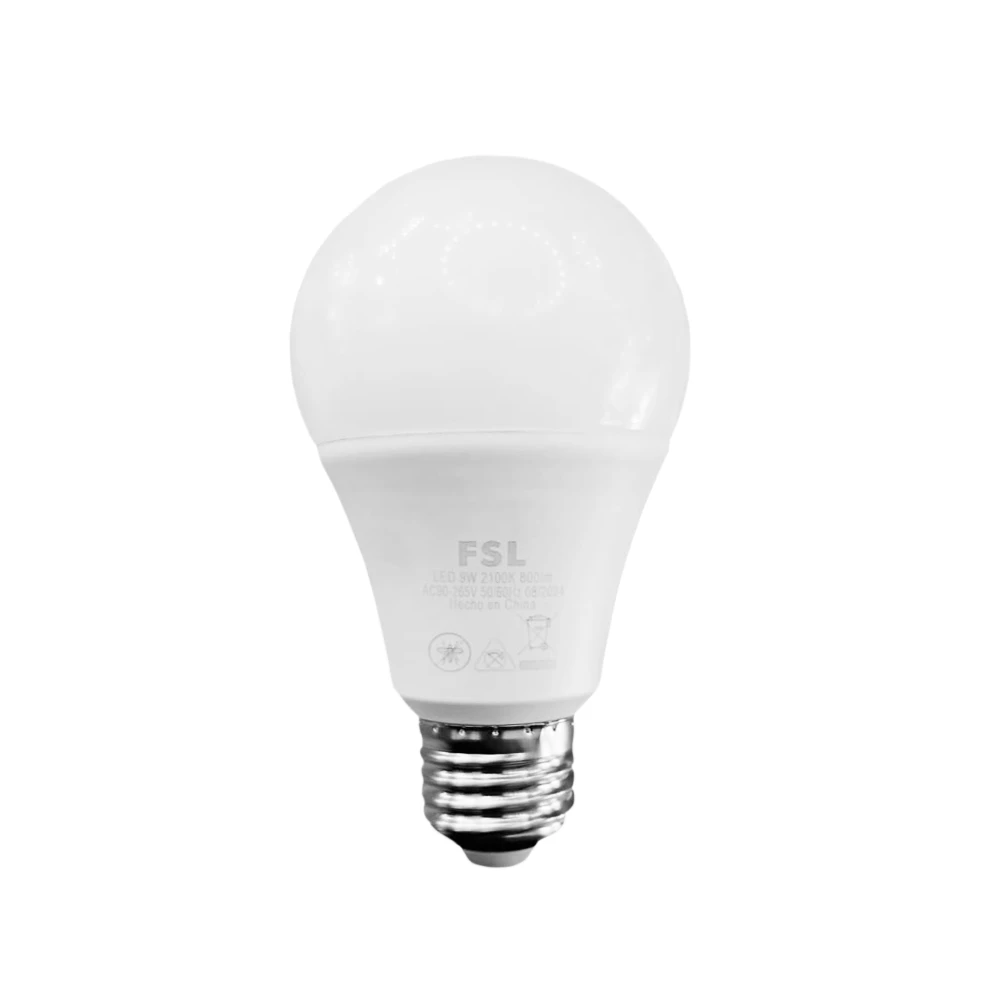 LAMPARA ANTIMOSQUITO FSLQWA601 9W E27 2100K 265V