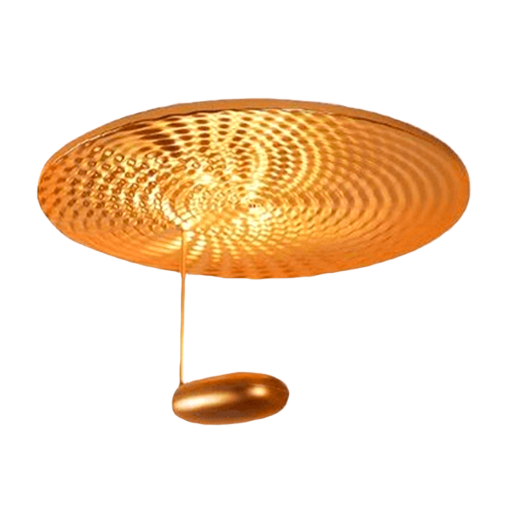 APLIQUE DE TECHO DORADO