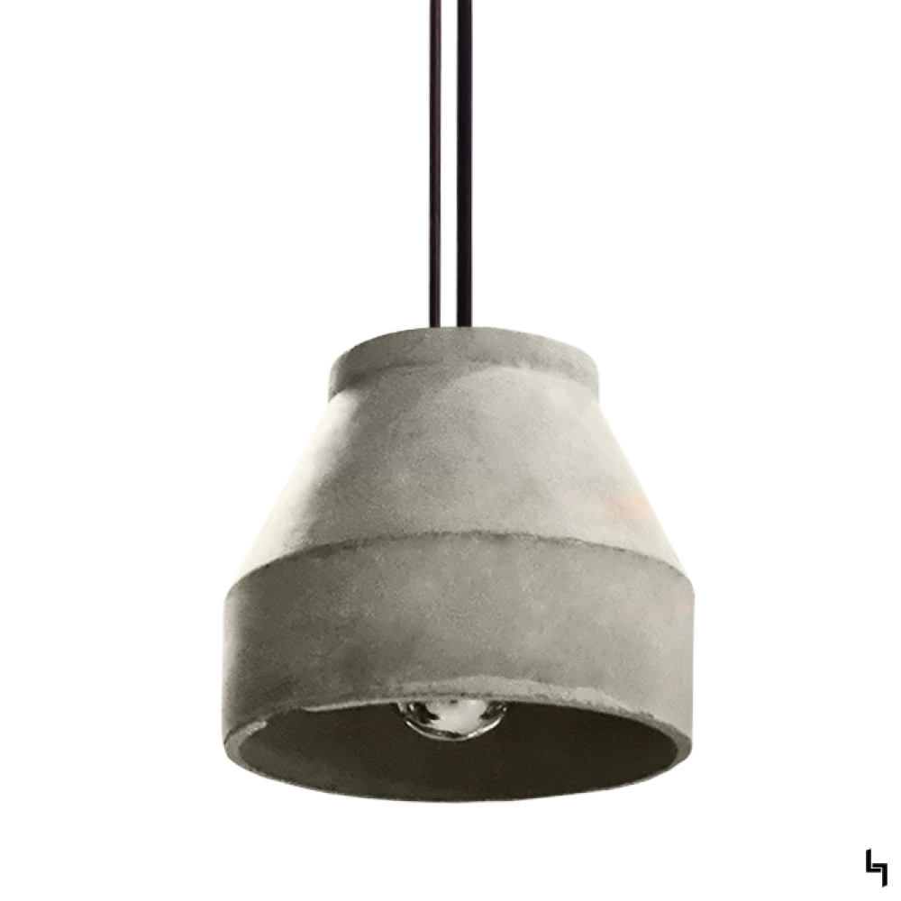 COLGANTE CEMENT WOOD LAMP