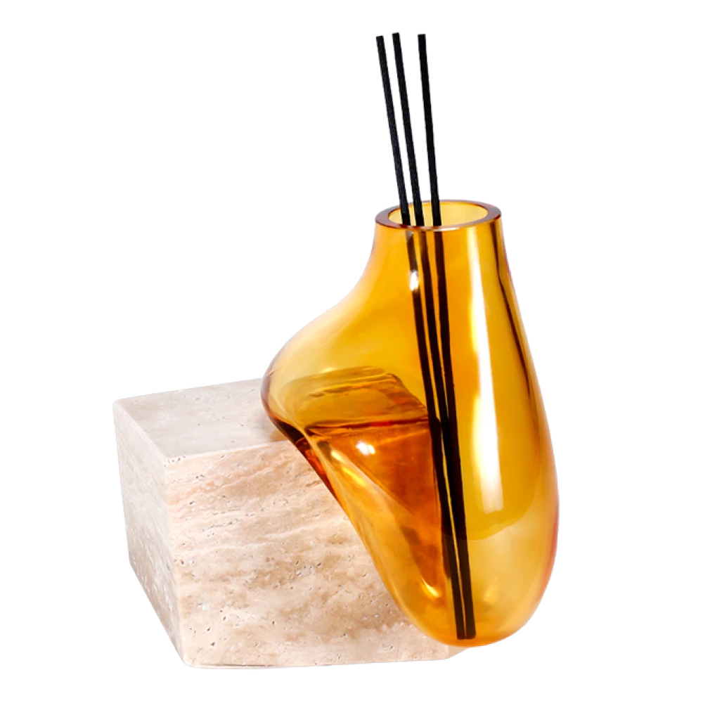 AROMA BOTTLE MARBLE-GLASS