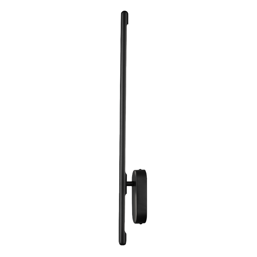 APLIQUE DE PARED LL-6007H600/BK LED D50 H600 MM