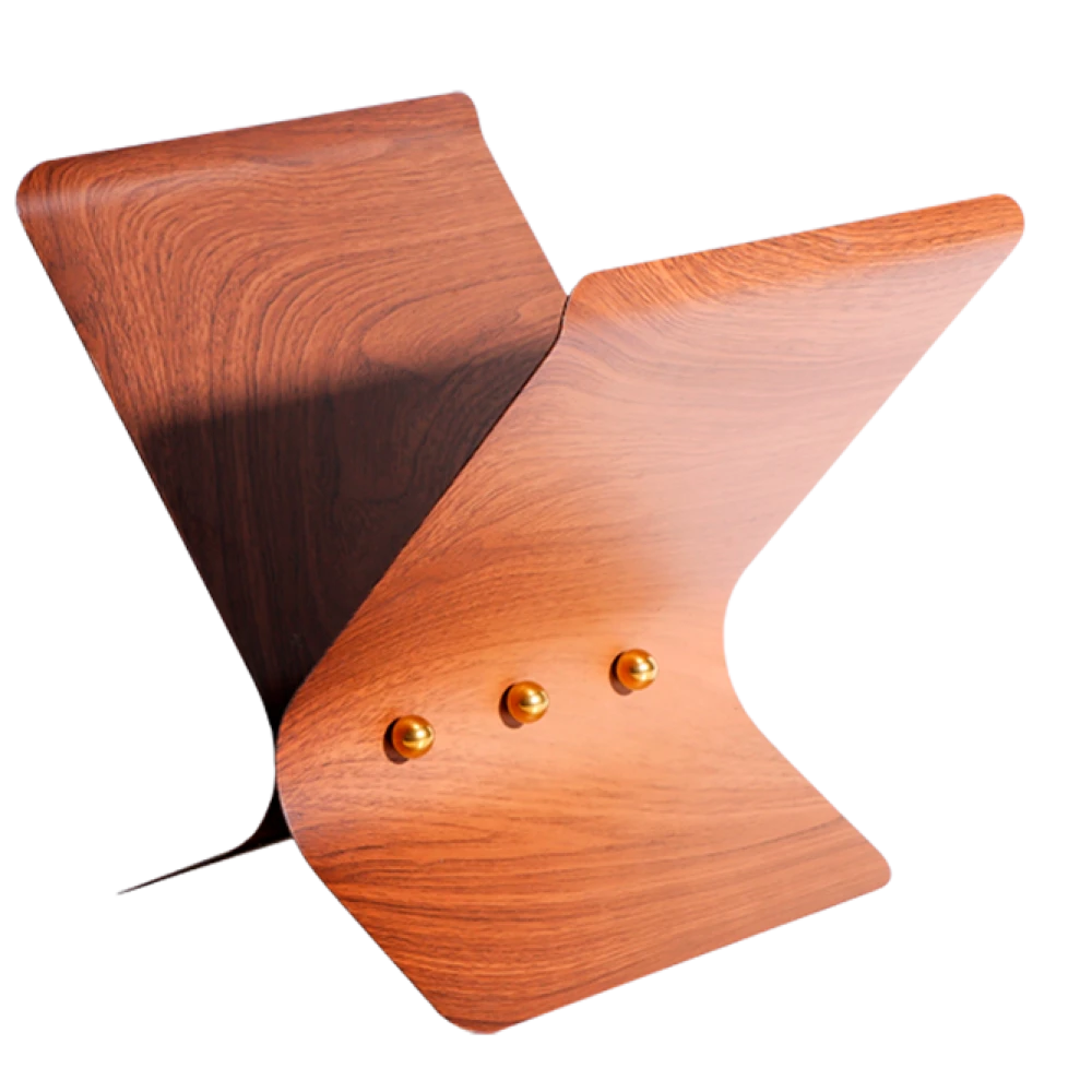 X-SHAPE MAGAZINE HOLDER IRON