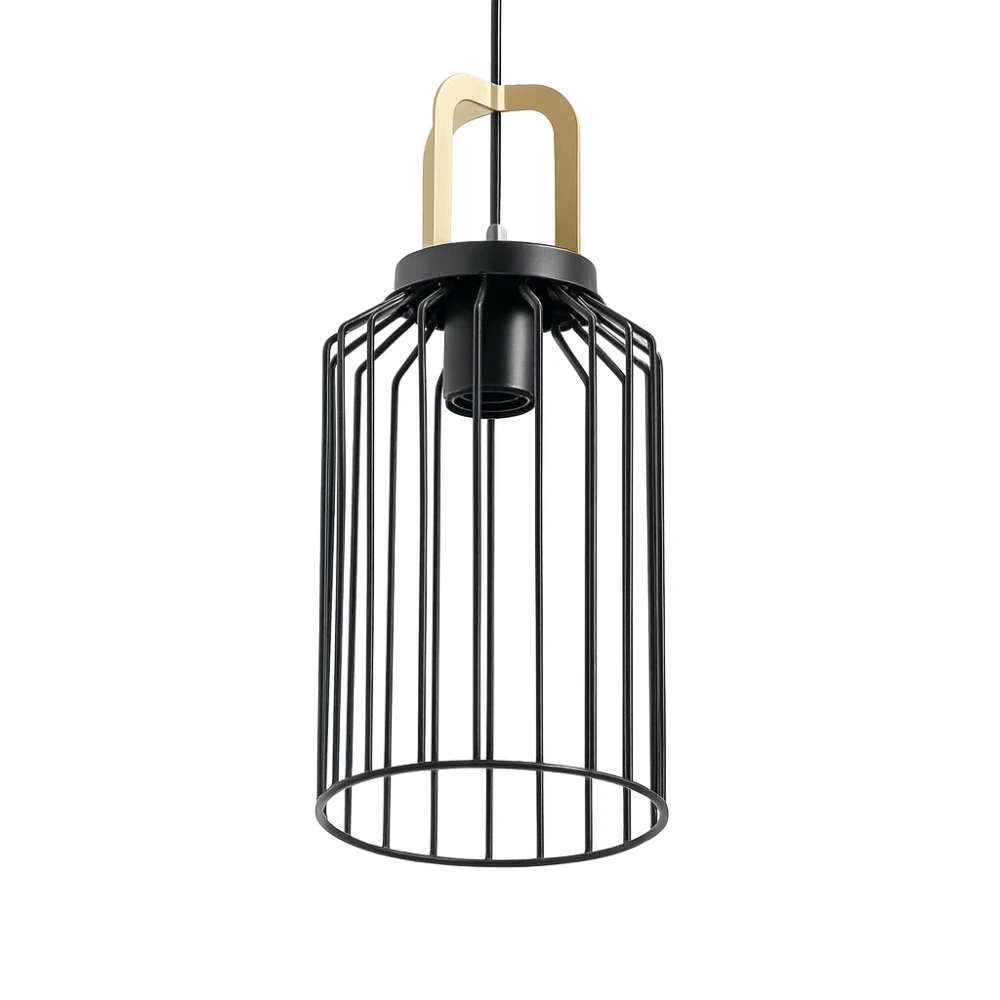 COLGANTE ARAMADO LL-3400/1 BK+GD 19*106CM