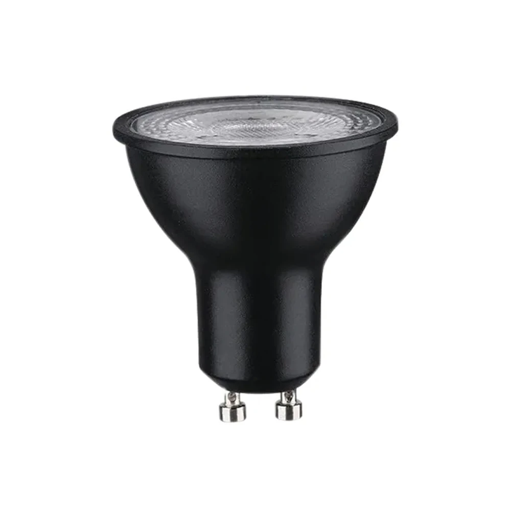 LAMPARA DICROICA 2235LED GU10 3000K 7W NEGRO