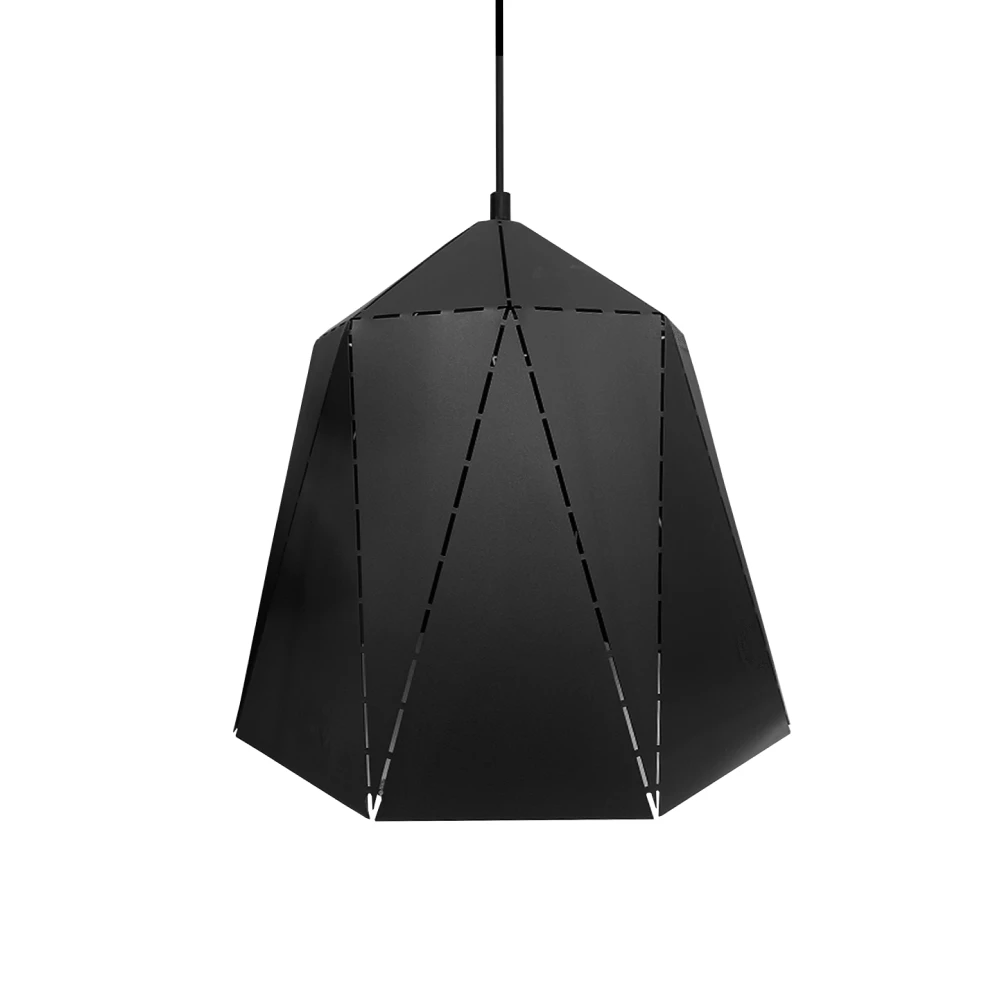 COLGANTE MINIMALISTA LL-3201/1L NEGRO 31*108CM