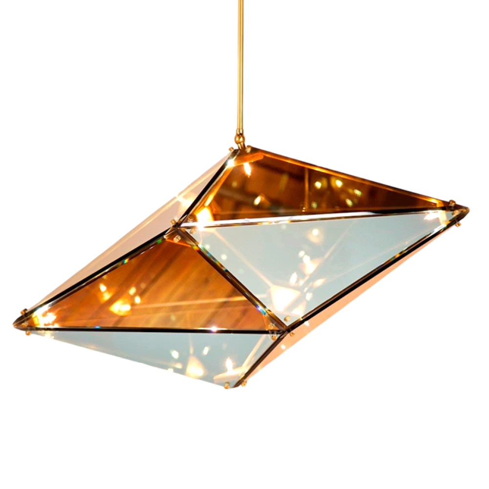 COLGANTE MAXHEDRON AMBAR