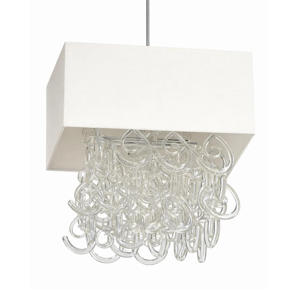 COLGANTE C/ PANTALLA LL-81052-4 40*40*99CM