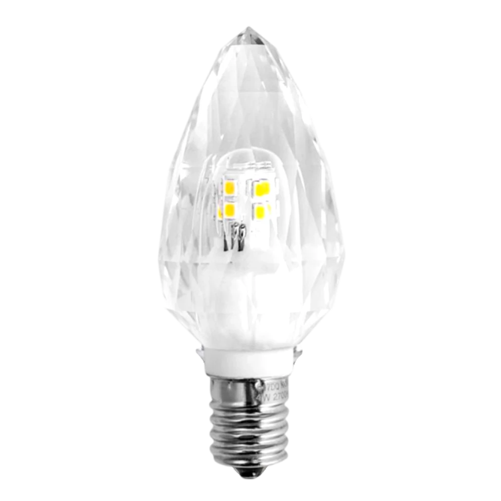 LAMPARA VELA E14-CRISTAL