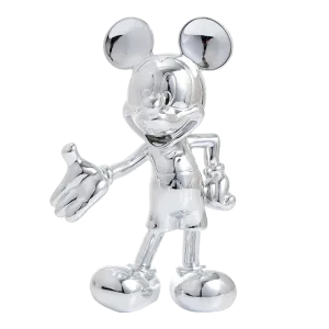 MICKEY MOUSE SCULPTURE SILVER