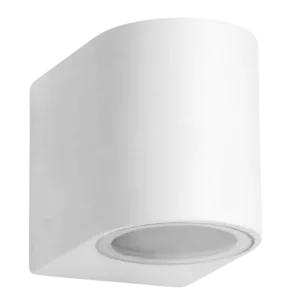 APLIQUE DE PARED LL-TS127-1 GU10 BLANCO IP65 80MM